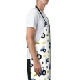 thumbnail image 3 of Naloa Tractor And Vehicle Apron Kitchen Aprons with Pockets for Women Men Chef, 3 of 8