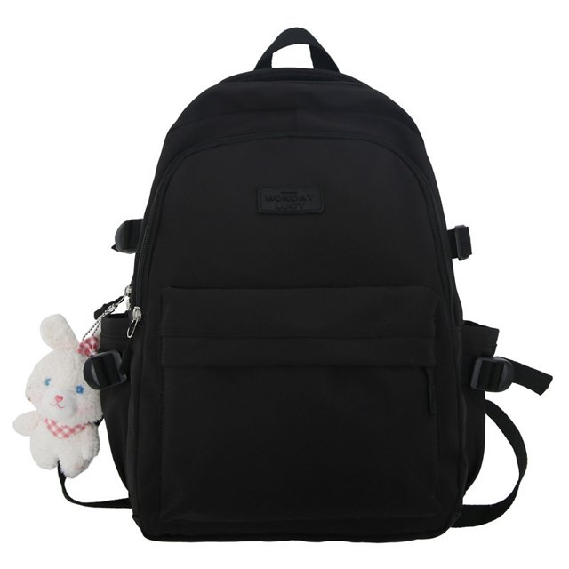 Girl's Backpack Women's Large Capacity High School Student Bag Travel Backpack