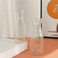 thumbnail image 4 of Dserhfy 3/5/10Pcs Plastic Vase Transparent Color Single Stem Vase Lightweight Smooth Reusable Vase Dining Table Decoration, 4 of 8