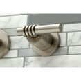 thumbnail image 4 of Kingston Brass KS8058ML Milano Two-Handle Wall Mount Roman Tub Faucet, Brushed Nickel, 4 of 7