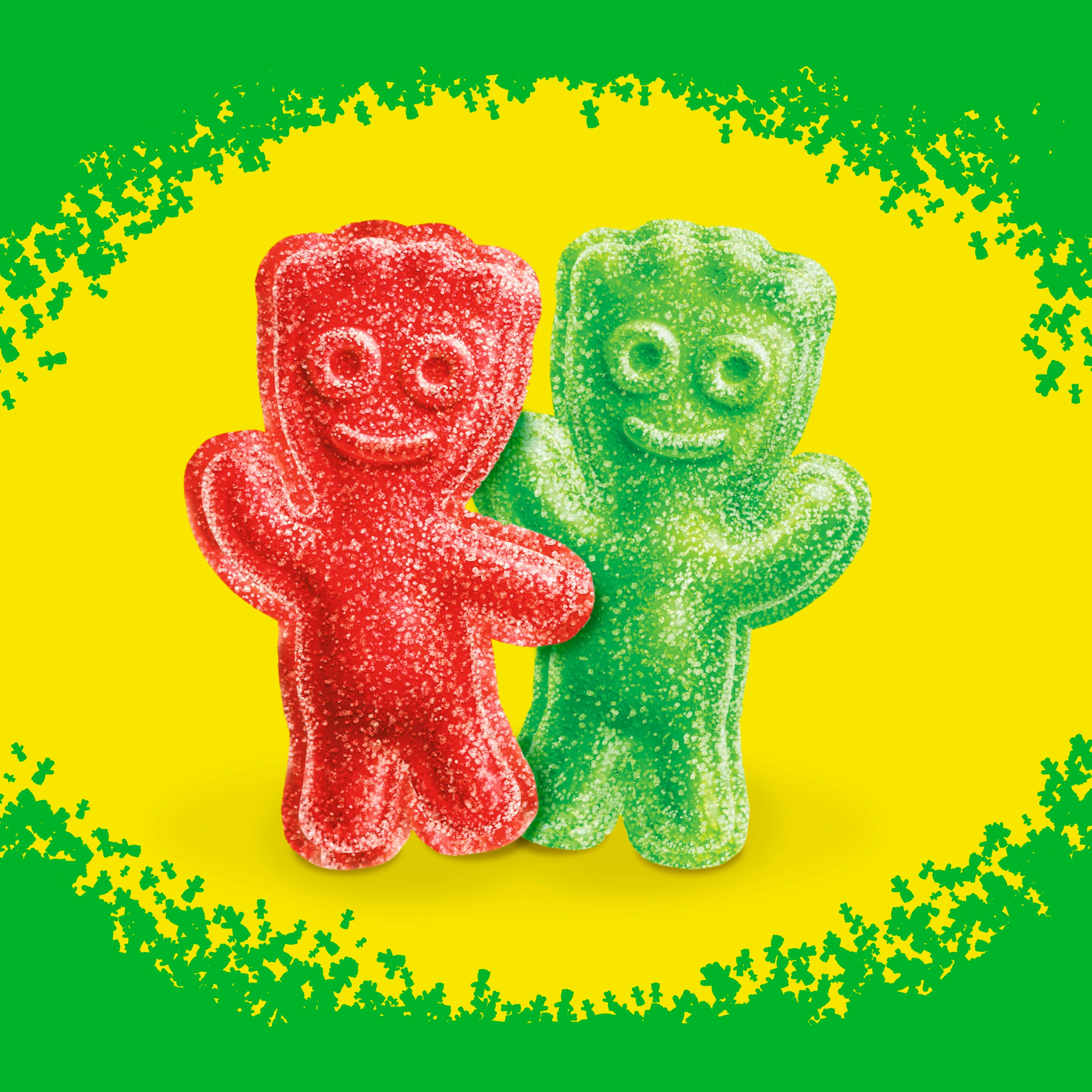 Sour Patch Kids, Red and Green, Sour Then Sweet Gummy Candy, Stocking Stuffer, 100 g