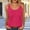Hot Pink, variant on Women's Tank Top Tummy Control Bathing Suit Top Modest Swim Tank Top 2026 Brown XXL
