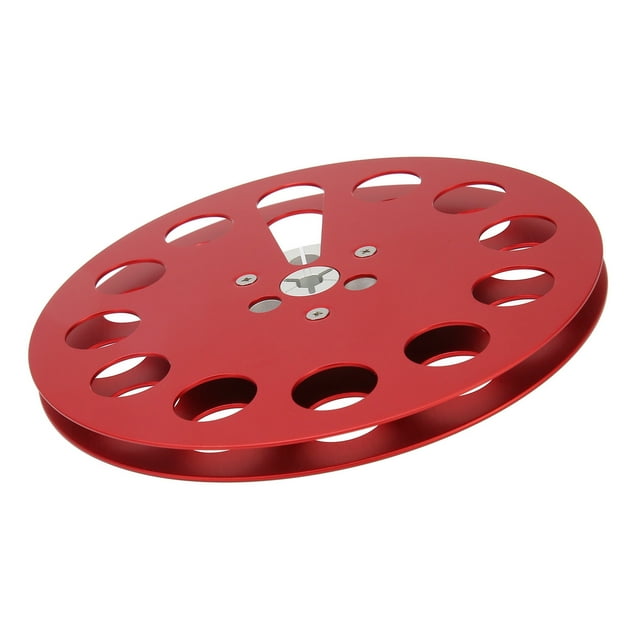 7x1/4 Inch Takeup Reel, Universal 11 Wind Resistance Holes Empty Tape Reel With Effcient Performance, Empty Tape Reel For Recording Erasing Rerecording