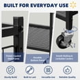 thumbnail image 5 of Mythinglogic Golf Storage Garage Organizer, Golf Bag Storage Stand and Other Golfing Equipment Rack, 5 of 7