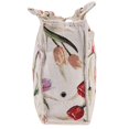 thumbnail image 1 of HURRISE 1pc Exquisite Practical Wood Handle Woven Fabric Storage Bag for Knitting Needles Sewing Tools, Wood Handle Knitting Bag, Knitting Needle Storage, 1 of 8