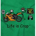 thumbnail image 2 of Motorcycle Speeding Ticket Biker Dude Men's Graphic T Shirt Tees Brisco Brands L, 2 of 6