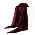 thumbnail image 2 of Premium Solid Tone Scarf with Soft Drape Multi-Use Fashion Accessory for Travel & Daily Outfits, 2 of 3