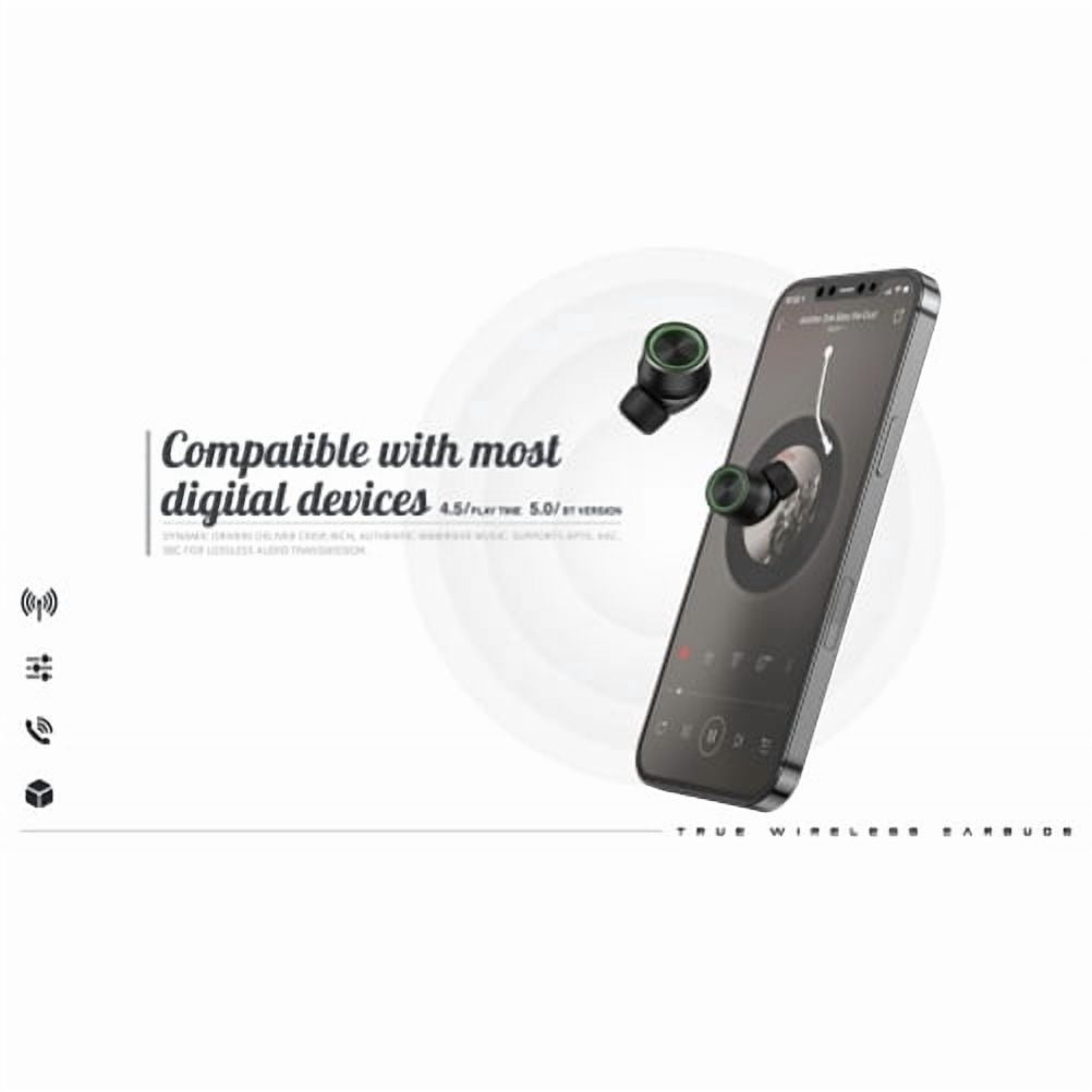 For Google Pixel Tablet 11" (2023) - TWS Wireless Earphones Earbuds Headphones True Wireless Stereo Hands-free Mic Hi-Fi Sound Headset Charging Case