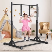 Primy 230LBS Gymnastics Bar for Kids, 39~61inches Adjustable Height Gymnastic Horizontal Bars, Stable Gymnastics Equipment Junior Training Bar for Home Using for Children