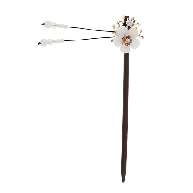 18 cm de largo adorno nupcial para el cabello pasadores para el cabello pasadores para el cabello de aniversario de boda Yuyangstore Palillo de pelo de madera vintage