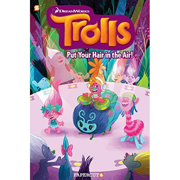 Pre-Owned Trolls Graphic Novels #2: Put Your Hair in the Air (Paperback) 1629917184 9781629917184