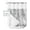 Gray, variant on No Hook Shower Curtain with Snap in Liner, Grey Trees Forest Impressionist Oil Painting Art Hotel Shower Curtains for Bathroom, Washable Shower Curtain Liner Set with Mesh Top Window, 36"x78"