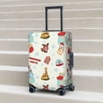 thumbnail image 6 of Johaoi Bluey for Travel Luggage Cover Suitcase Protector Scratch-Resistant Fit 18-32 Inch Suitcase, Not Included Suitcase-Medium, 6 of 7