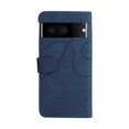 thumbnail image 4 of SaniMore for Google Pixel 7 6.3" Magnetic Wallet Case, PU Leather Case with Card Slot Kickstand & Wrist Strap Shockproof Protective Case for Google Pixel 7 Women Men, Blue, 4 of 9