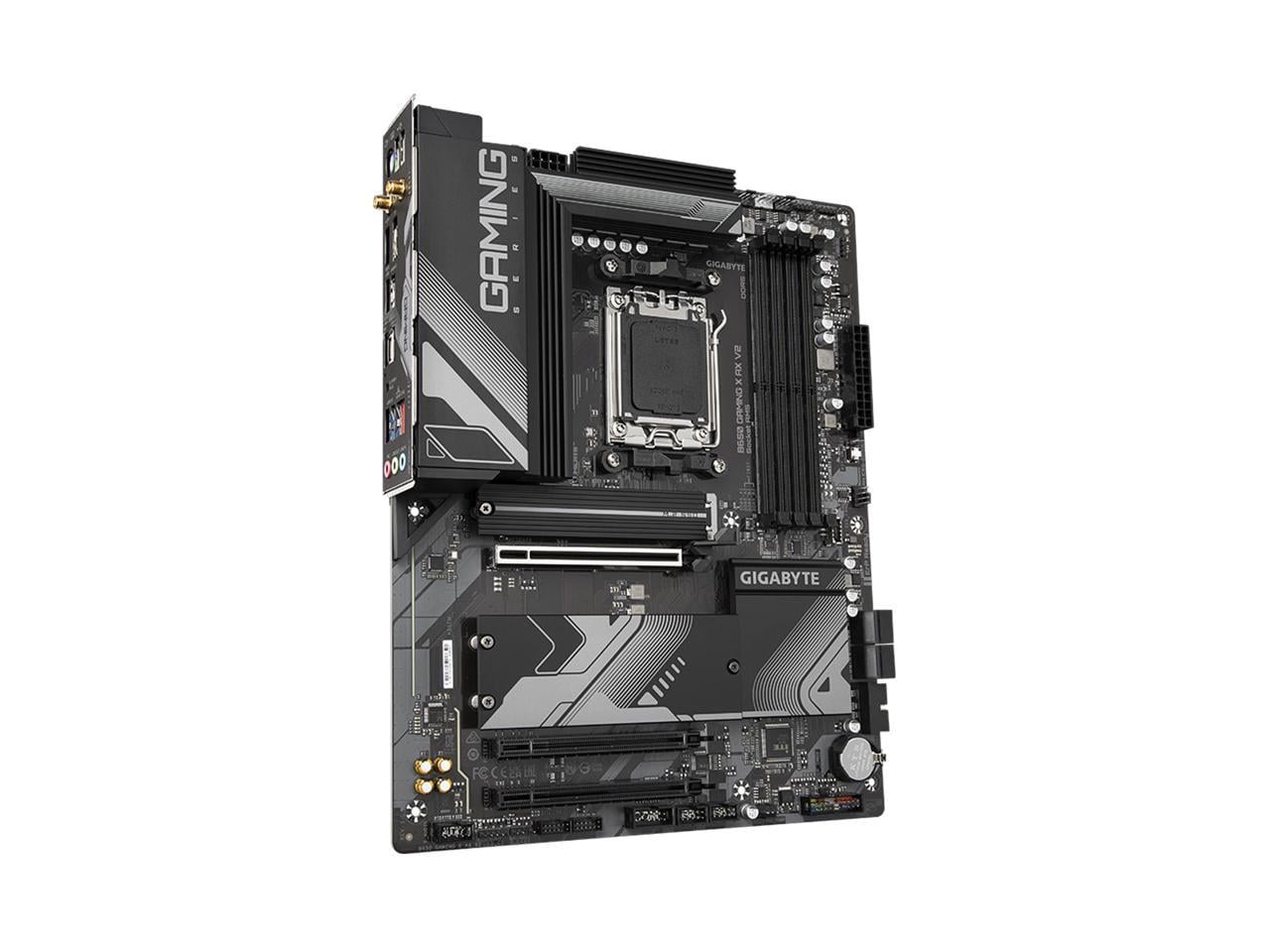 GIGABYTE B650 GAMING X AX V2 AM5 LGA 1718 AMD B650 ATX DDR5, Triple M.2, PCIe 5.0, USB 3.2 Gen2x2 Type-C, AMD Wi-Fi 6E, Realtek 2.5GbE LAN
