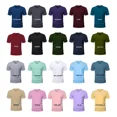 thumbnail image 1 of Playera Basica Pack 6 Pzs Cuello Tipo V Comodas Frescas, 1 of 1