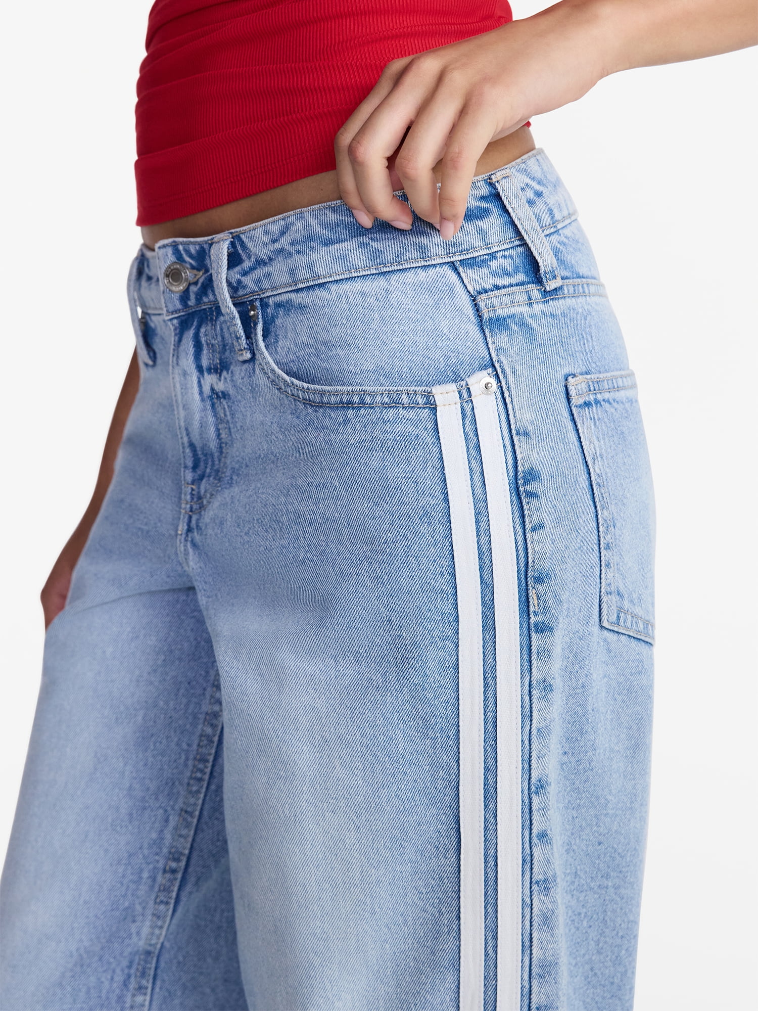 No Boundaries Low Rise Baggy, Women's 00-26W
