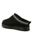 thumbnail image 7 of Flexus Alexon Women’s Microsuede Open-Back Clogs, Removable Insole, Cozy Faux-Fur Lining, 7 of 7