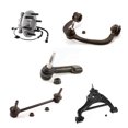 thumbnail image 1 of Transit Auto Front Left Bearing Lower Upper Control Arm Outer Tie Rod Link Kit (5Pc) for Car Ford F-150 Limited Platinum SSV XL XLT King Ranch Lariat with RWD Studs Face The Same Direction K7T-107089, 1 of 2