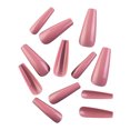 thumbnail image 2 of CEHVOM 100pc Of Matte Ballet Fake Nails Long Nail Art Patches Full Frosted Nail Box, 2 of 3