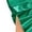Green Purple B, variant on inlzdz Mermaid Costumes for Girls Sparkly Crop Top and Fish Scale Flare Pants Purple Green A 8