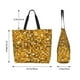 thumbnail image 5 of Disketp Bright Shiny Golden Bolsa Tote Estampada para Mujer, Bolso de Hombro y de Mano para Compras y Viajes, 5 of 8