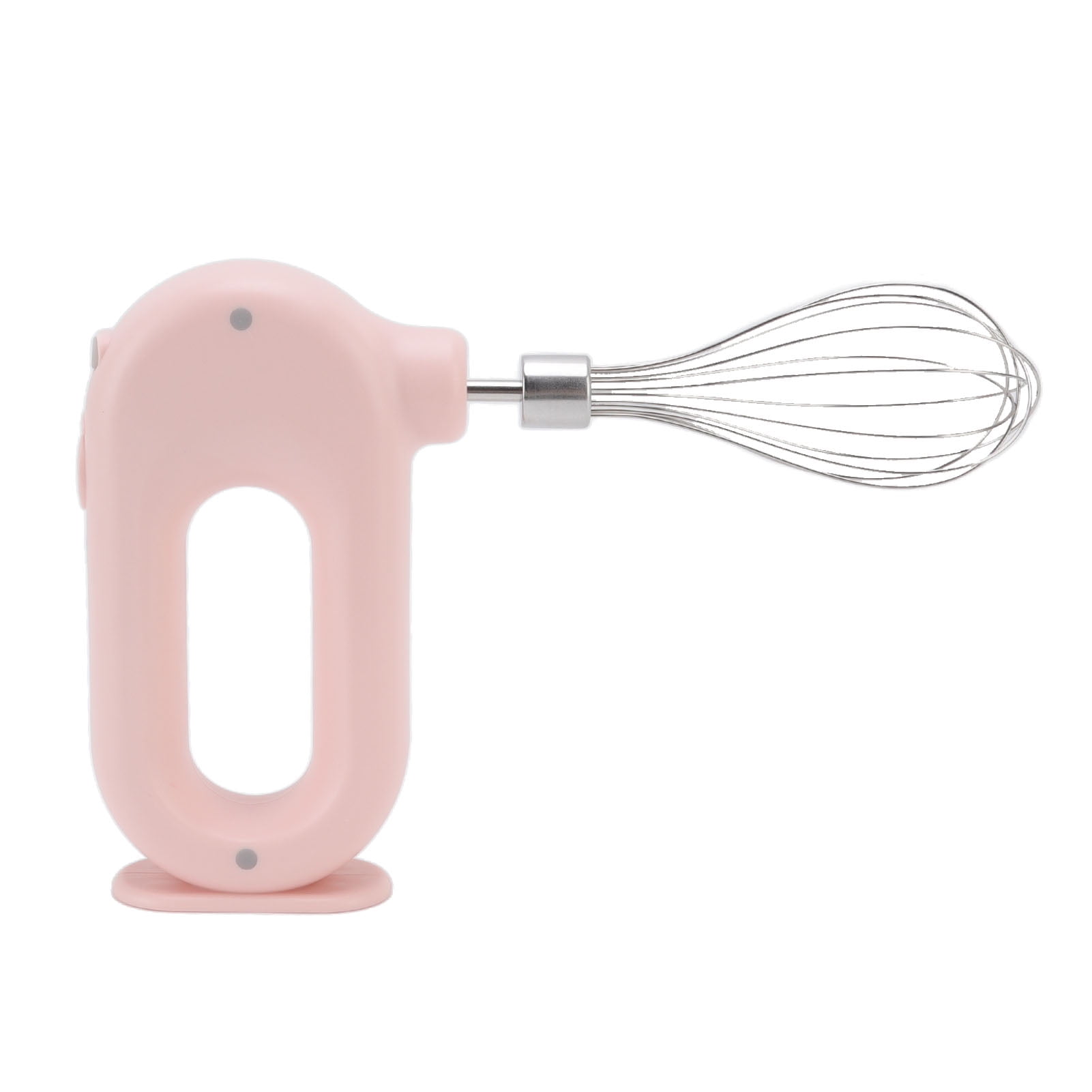 Electric Hand Mixer 3 Speeds Anti Slip Handle Design Safe Household Handheld Milk Frother Foam Maker 5V 20W Pink