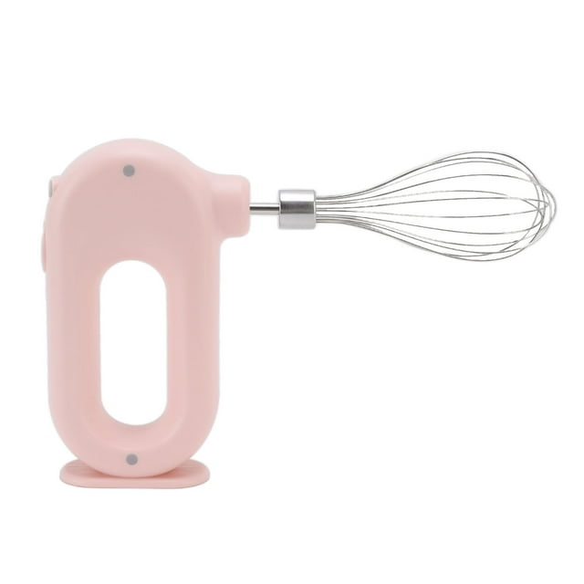 Handheld Milk Frother, Safe 20W Electric Hand Mixer For Home For Cooking For Kitchen Pink