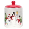 thumbnail image 1 of Tarro de almacenamiento de elementos navideños, tarro de caramelo sellado, tarro de galletas impermeable, tarro de aperitivos de cerámica, 1 of 7