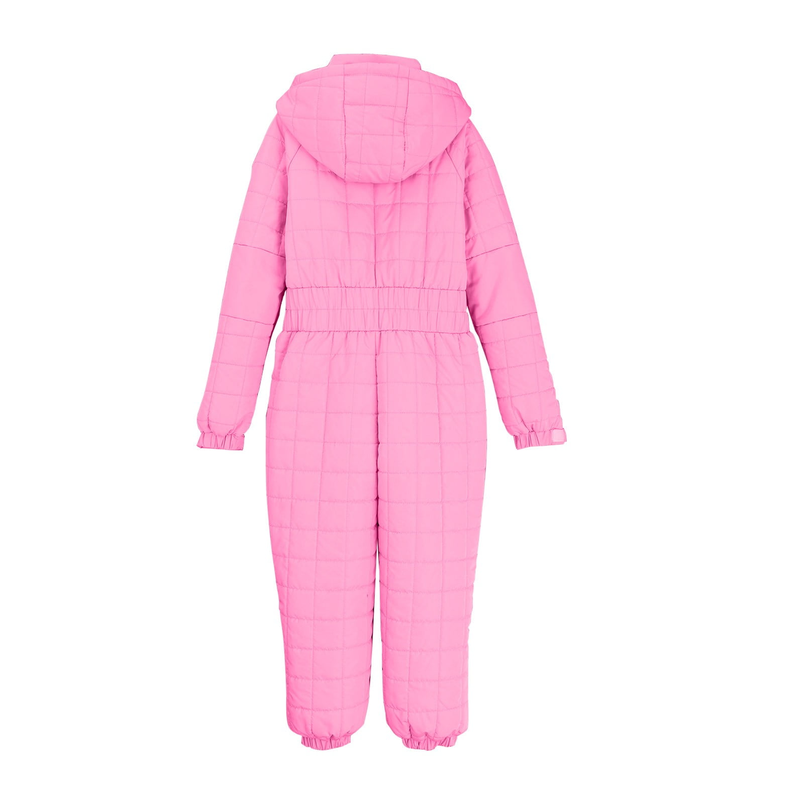 Mercatoo Hooded Ski Jumpsuit for Girls Boys Full Zip One Piece Quilted Snowsuit Teens Kids Elastic Cuffs Winter Warm Onesi𝗲 Outerwear
