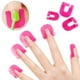 thumbnail image 2 of 20 piezas de manicura, para decoración de uñas, cubierta roja , accesorios para decoración de uñas, herramientas de protección y pu Colco Caja del arte del clavo de los dedos, 2 of 6
