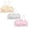 Pink 1PCS & Grey 1PCS & Beige 1PCS, variant on Double-Layer Cotton Training Bras for Girls 8–14, Natural Cami First Bra with Adjustable Straps