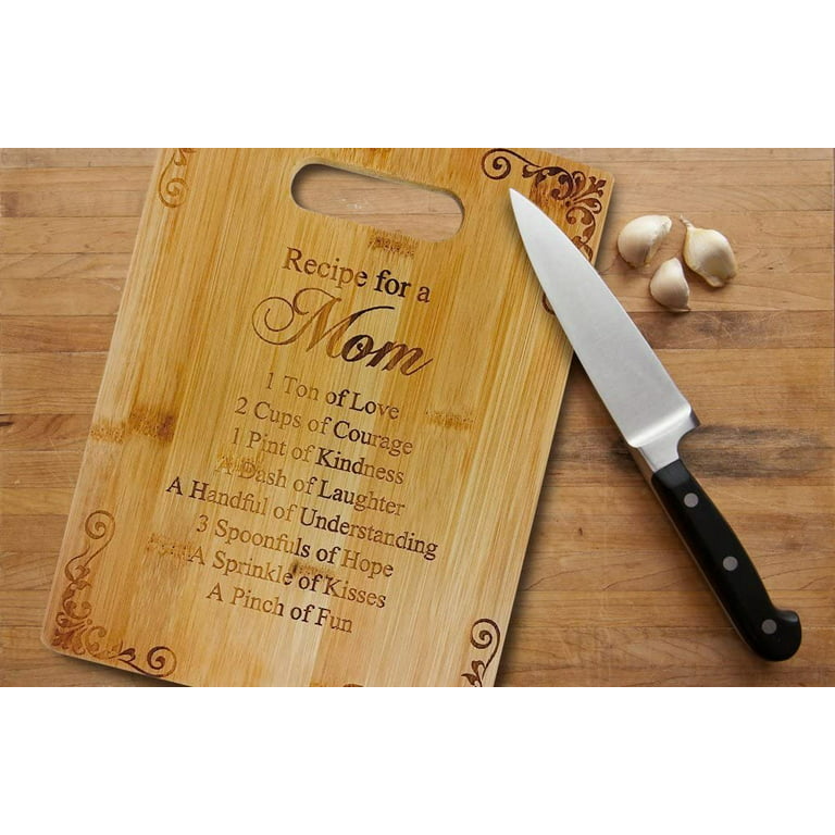Organic Bamboo Personalized Cutting Board (Best Wife) - Cutting Board –  Sophie & Panda