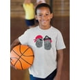 thumbnail image 2 of Cute Owl Pirates T-Shirt Juniors -Image by Shutterstock,  Large, 2 of 4