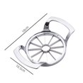thumbnail image 2 of Apple slicer, stainless steel, core, stainless, cut fruit, 12 blades, 2 of 5