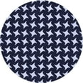 thumbnail image 1 of Ahgly Company Indoor Round Patterned Light Purple Blue Area Rugs, 5' Round, 1 of 1