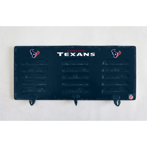 Houston Texans 3 Hook Metal Locker Coat Rack by Imperial
