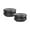 Black, variant on PocketTunes Bone Conduction Instant Mini Speakers with Bluetooth Wireless Technology, Pack of 2 (Black)