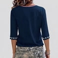 thumbnail image 4 of 9/11 25th Anniversary Commemorative T Shirt for Women V Neck 3/4 Sleeve Graphic Memorial Shirts, 4 of 4