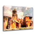 thumbnail image 2 of Póster de lienzo de una iglesia antigua, decoración de dormitorio, paisaje deportivo, decoración de oficina, regalo, estilo marco, 12 x 18 pulgadas (30 x 45 cm), 2 of 8