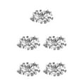thumbnail image 3 of ZheElen Earring Stud Base Multi Stainless Handmade Popular Ear Pins Setting Daily DIY Jewelry Making Tool Beach Supplies Steel Color 6mm 5Set, 3 of 6