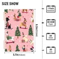 thumbnail image 3 of WOBOGO A Pink Background with Dogs in Christmas Costumes Notebook College Horizontal Grid Paper Ink Spill Resistant Water Resistant Cover 8.3x5.7x0.4in, 3 of 8