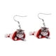 thumbnail image 1 of Adorables pendientes con temática de gato navideño, decoración creativa de acrílico para mujer Mintiendo, 1 of 9