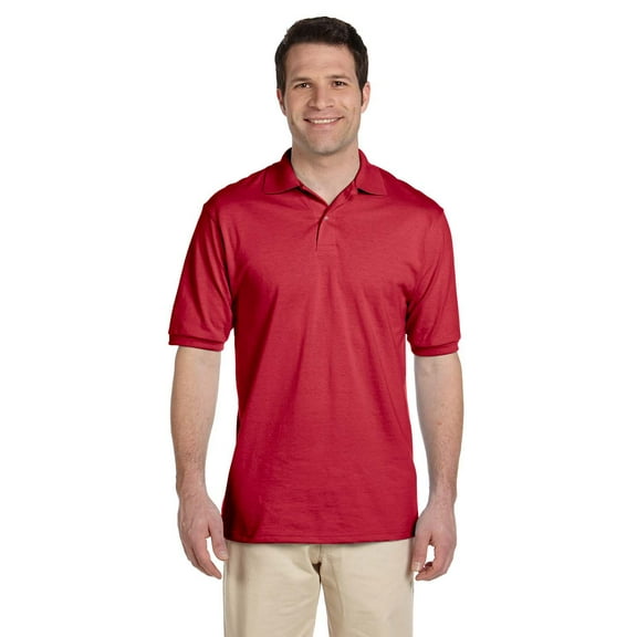 Jerzees Adult 5.6 oz. SpotShield™ Jersey Polo XL TRUE RED