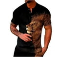 thumbnail image 1 of Cameland Tenue d'Été pour Hommes Chemise de Mode Décontractée à Manches Courtes Col Rabattu Blouse et Chemise, 1 of 5
