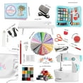 thumbnail image 2 of CraftBud Mini Dual Speed Sewing Machine with Extension Table (122 Pieces), 2 of 8