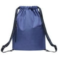 thumbnail image 4 of KAUKKO Cordón Deportes Mochila Gimnasio Yoga Bolsa Hombro Mochila para Hombres y Mujeres KAUKKO  K1031-Blue, 4 of 5