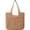 Khaki, variant on Pleneal Straw Beach Bags for Women - Women Beach Handmade Woven Tote Bag, Summer Mesh Hollow Shoulder Bag for Holiday