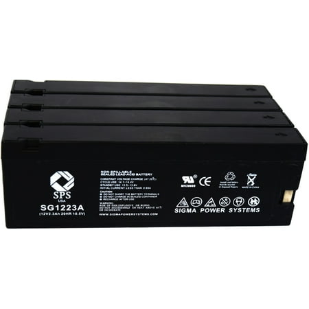 SPS Brand  12V 2.3 Ah (Terminal A)  Replacement for  NEC VS-60U (Camcorder Battery) ( 4
