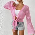 thumbnail image 5 of Womens Blouses Fall 2025 Workout Tops Athletic Tanks Pack Dressy 3/4 Sleeve Shirts Cotton Women Blouses Dressy Casual Plus Size, 5 of 6